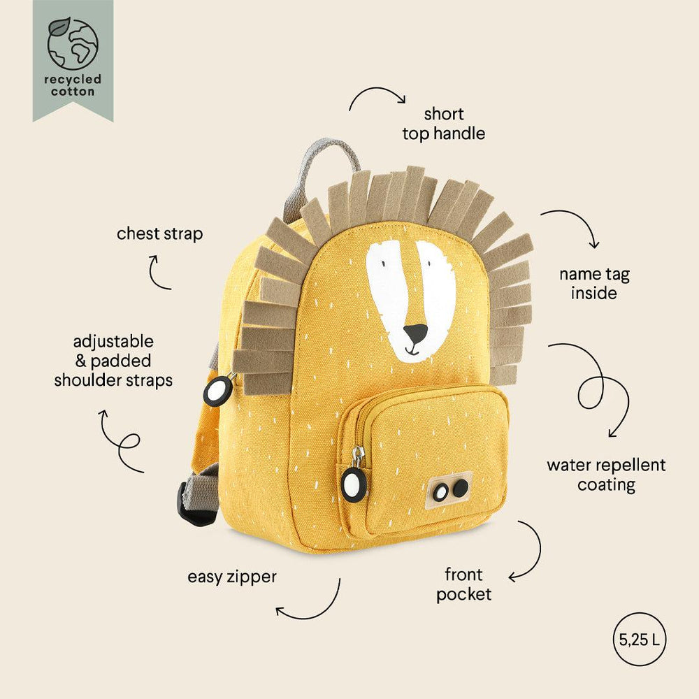Trixie Small Backpack - Mr Lion-Children's Backpacks-Mr Lion- | Natural Baby Shower
