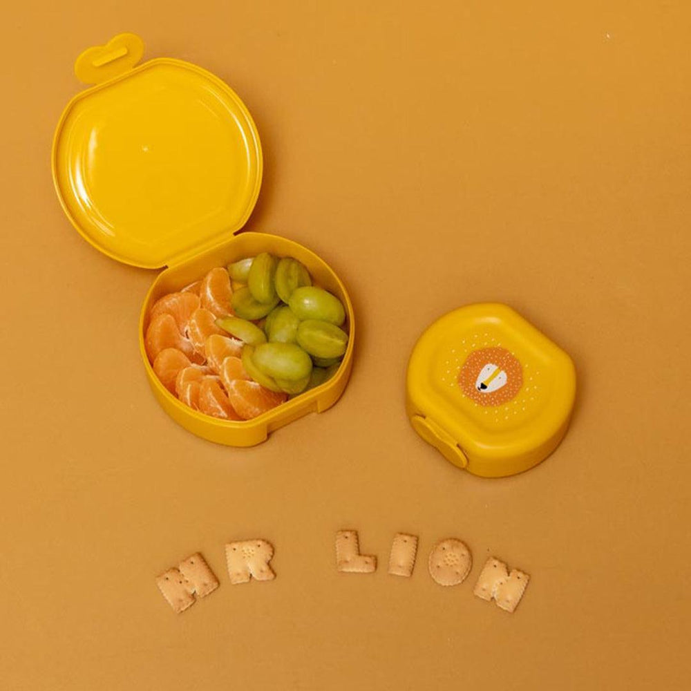 Trixie Snackbox with Clip - 2pcs - Mr. Lion-Snack Boxes-Mr. Lion- | Natural Baby Shower