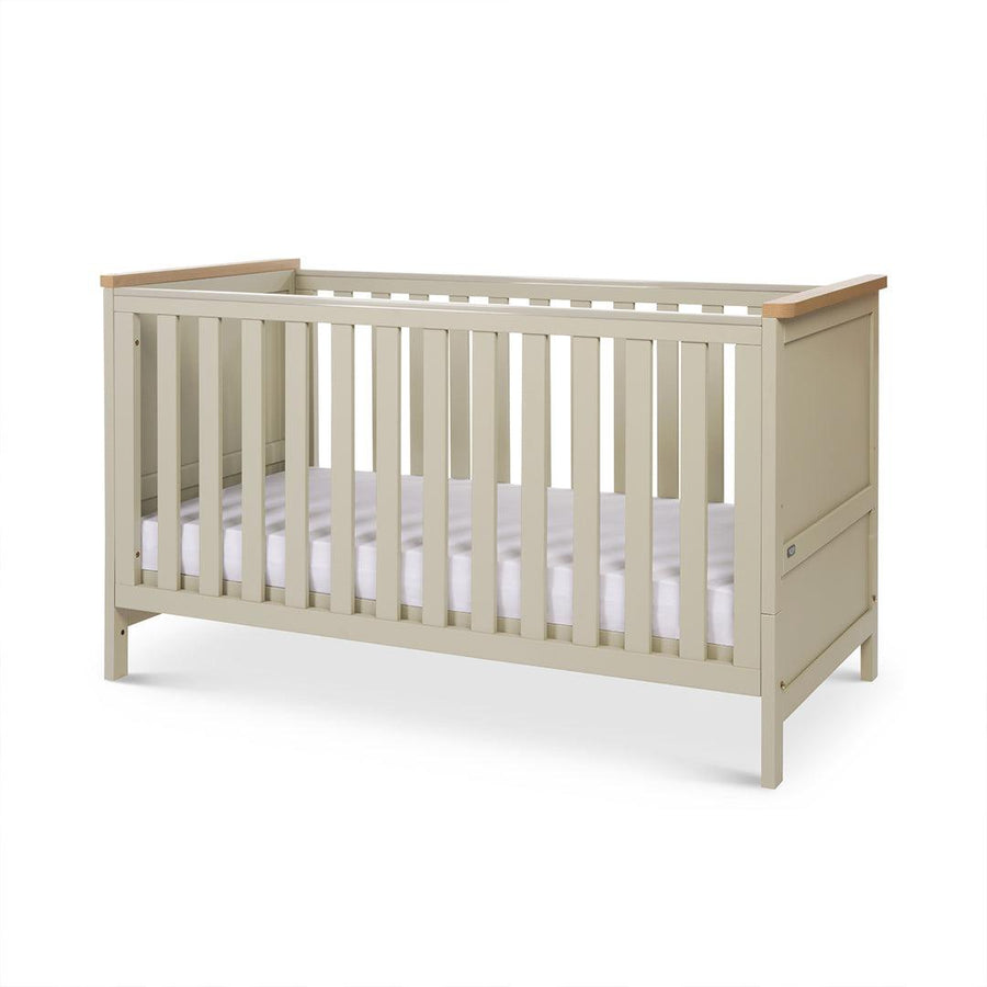 Tutti Bambini Misha Cot Bed - Mushroom/Golden Oak-Cot Beds-Mushroom/Golden Oak-Cot Bed | Natural Baby Shower