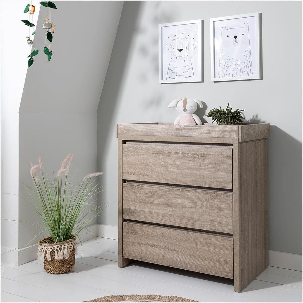 Tutti Bambini Modena Changing Unit - Oak-Changing Units-Oak- | Natural Baby Shower