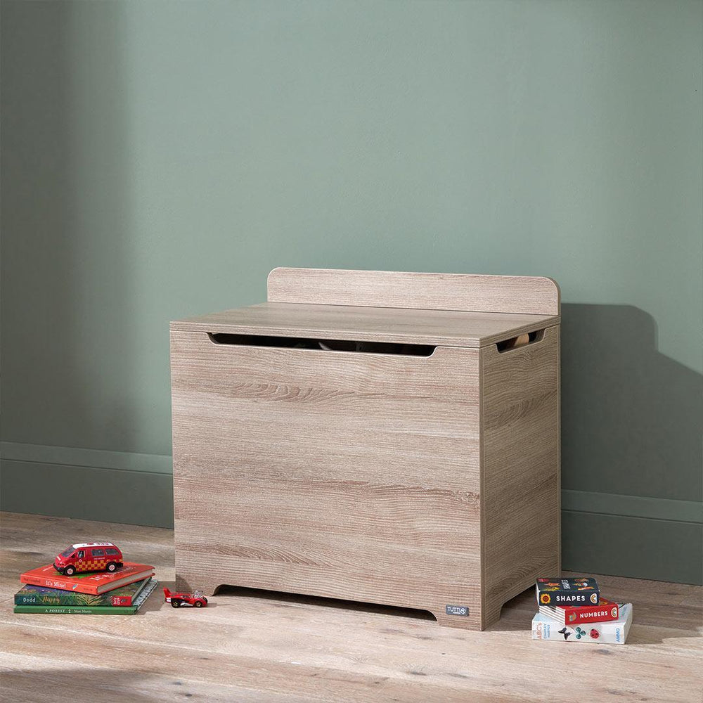 Tutti Bambini Modena Toy Box - Oak-Toy Boxes-Oak- | Natural Baby Shower