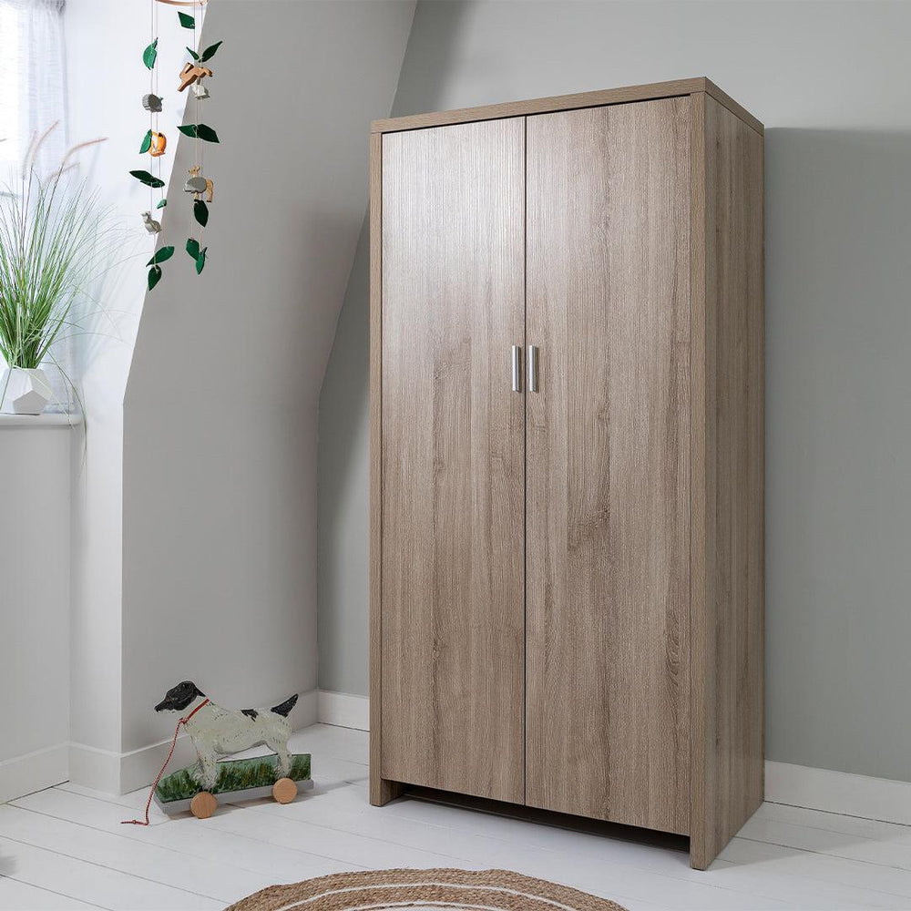 Tutti Bambini Modena Wardrobe - Oak-Wardrobes-Oak- | Natural Baby Shower
