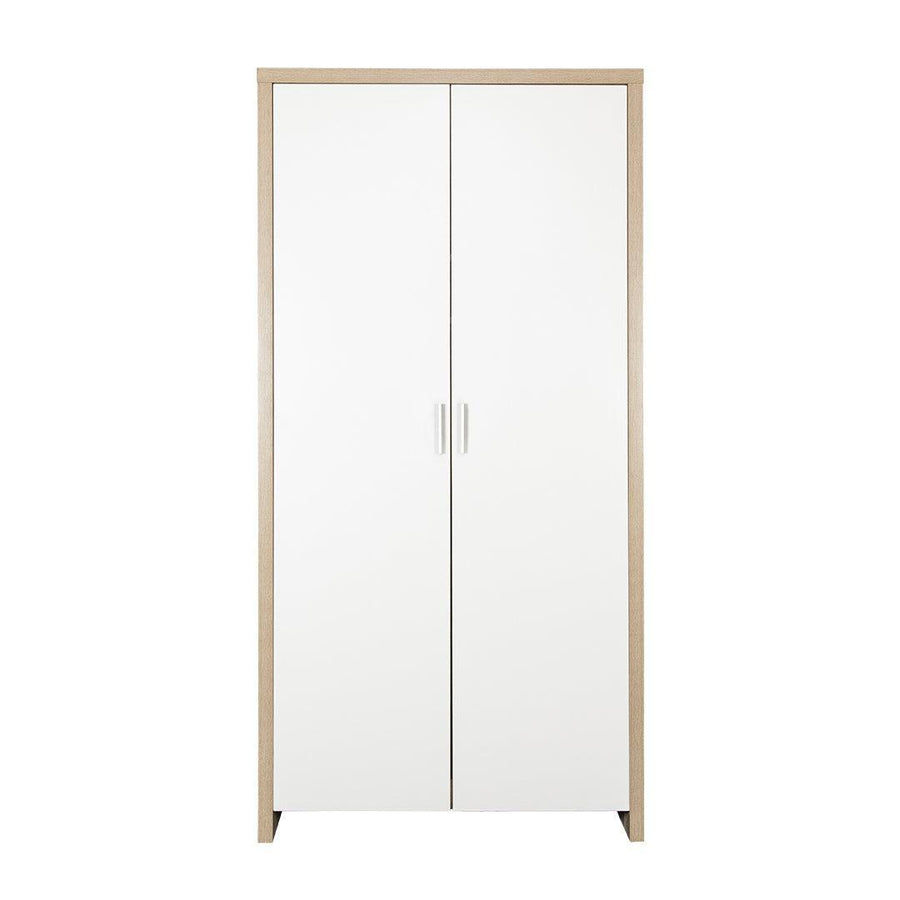 Tutti Bambini Modena 3 Piece Room Set - White/Oak-Nursery Sets-White/Oak-Without Mattress | Natural Baby Shower