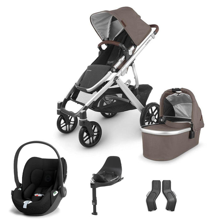 UPPAbaby VISTA Cloud T Travel System - Theo-Travel Systems-Base T-1x Carrycot | Natural Baby Shower
