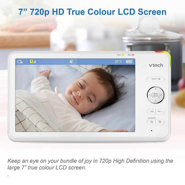 Vtech RM7766 HD 7in Wifi Monitor-Baby Monitors- | Natural Baby Shower