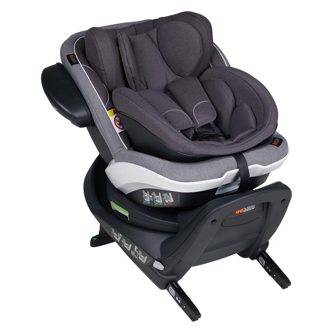 BeSafe iZi Twist B i-Size Car Seat - Metallic Melange-Car Seats- | Natural Baby Shower