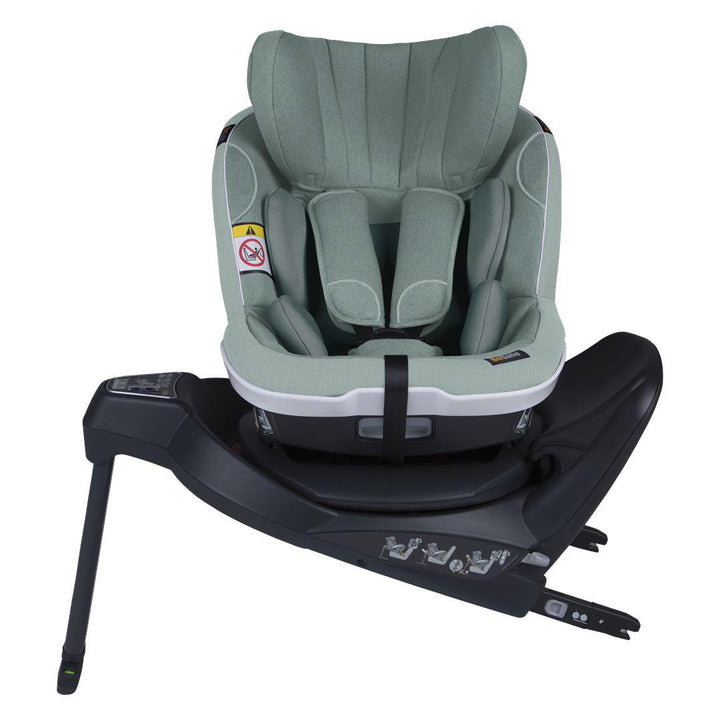 BeSafe iZi Twist i-Size Car Seat - Sea Green Melange-Car Seats- | Natural Baby Shower