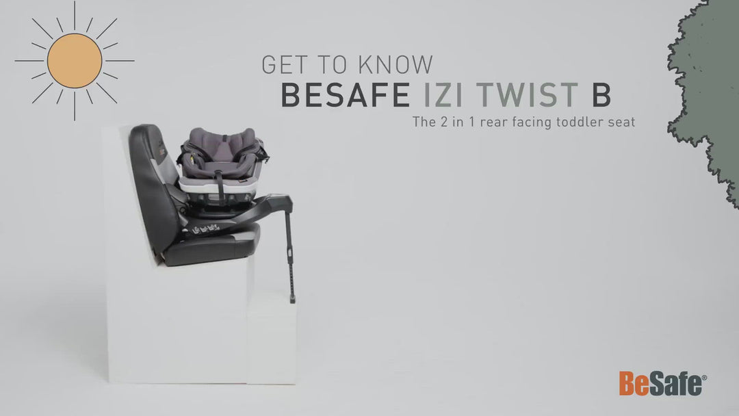 BeSafe iZi Twist B i-Size Car Seat - Sea Green Melange