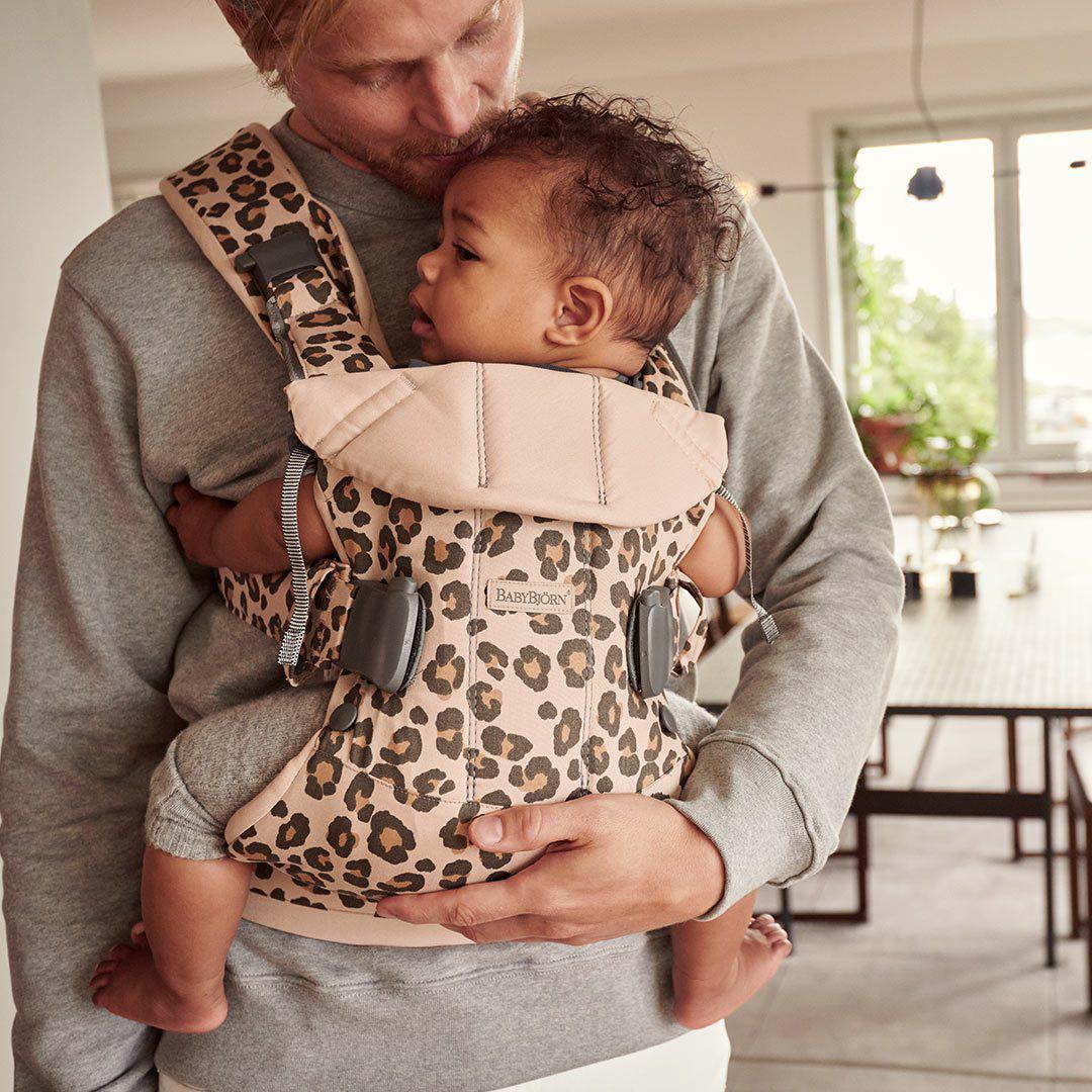 Leopard Baby Carrier BabyBjorn One Air Natural Baby Shower