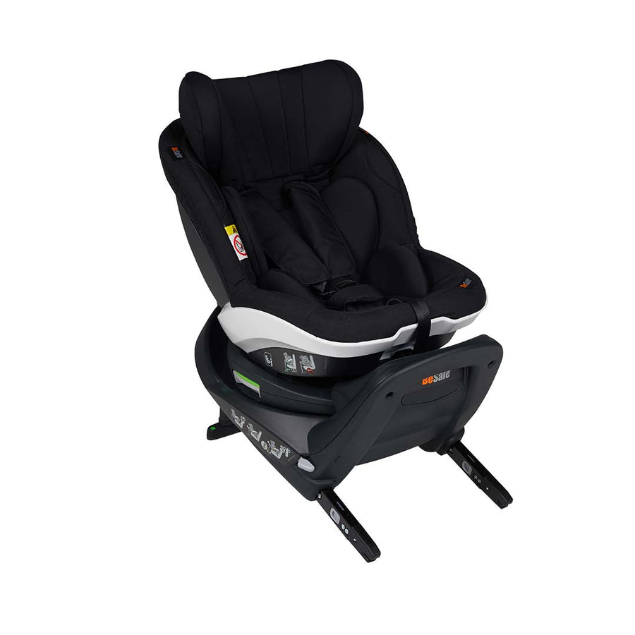 BeSafe iZi Twist i-Size Car Seat - Fresh Black Cab-Car Seats- | Natural Baby Shower