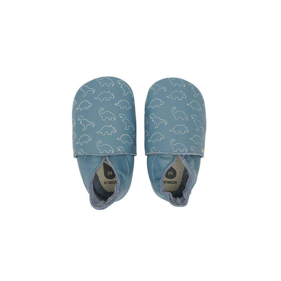 Bobux Soft Sole Shoes - Dino - Blue-Pre Walkers-S-Blue | Natural Baby Shower