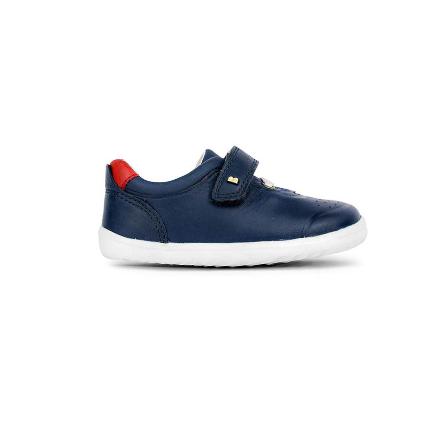 Bobux Step Up Ryder Trainers - Navy + Red-Trainers-Navy + Red-19 EU (3 UK) | Natural Baby Shower