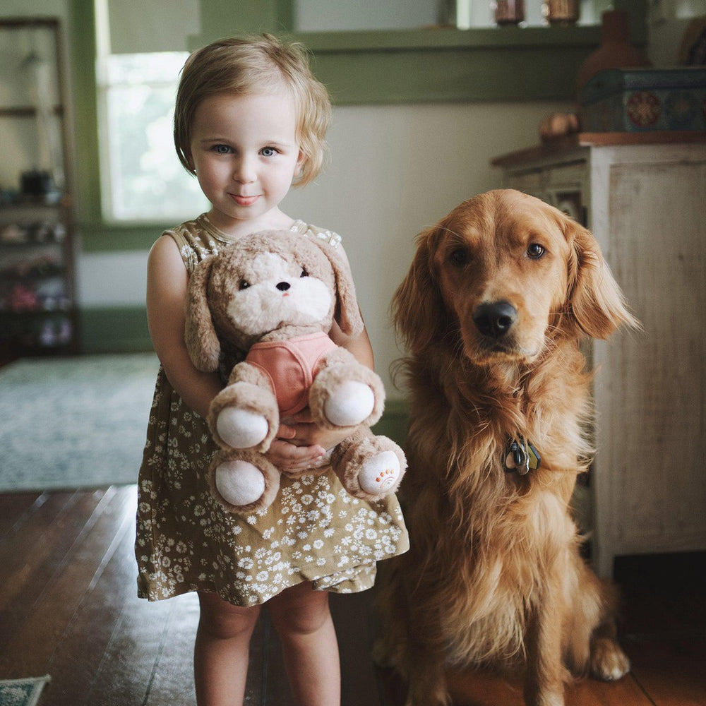 Olli Ella Dinkum Dog - Honey-Soft Toys- | Natural Baby Shower