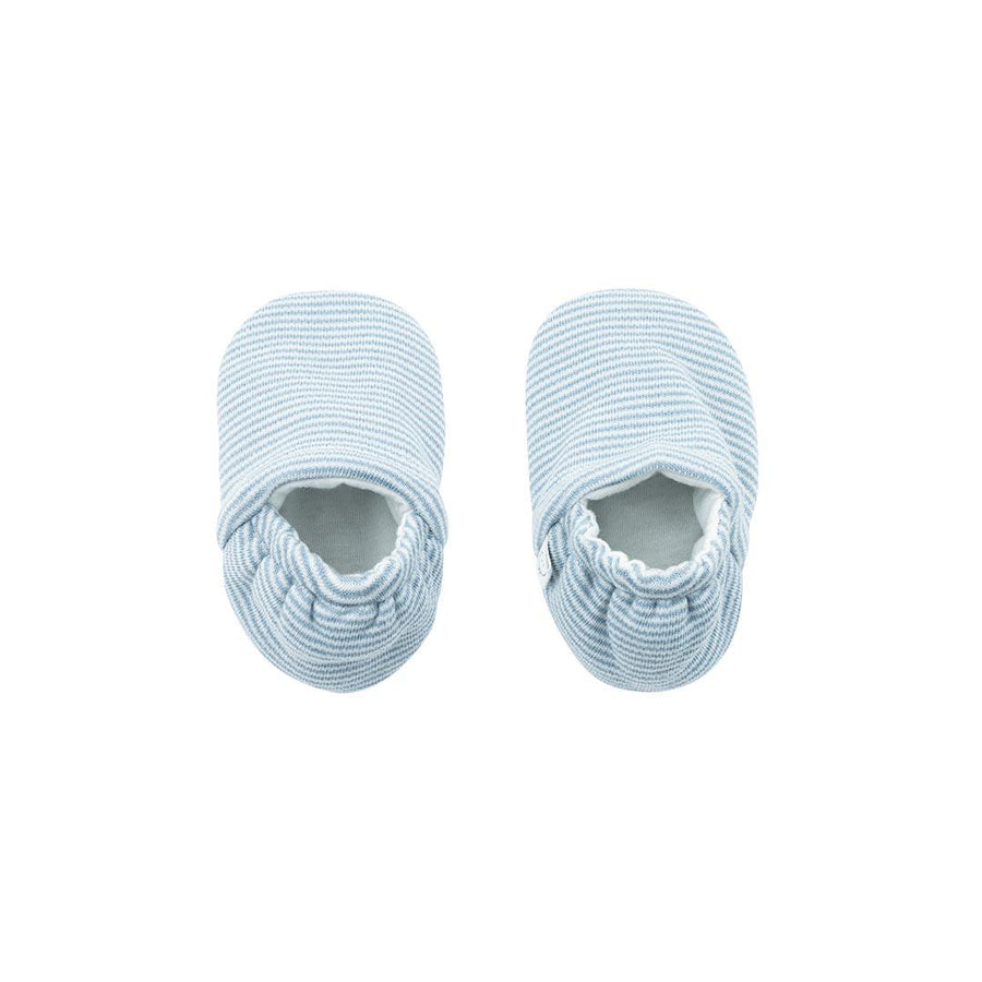 MORI Baby Booties - Blue-Booties-0-3m-Blue | Natural Baby Shower