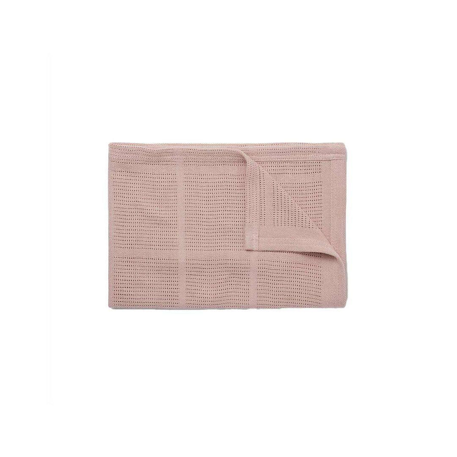MORI Cellular Blanket - Blush-Blankets-Blush- | Natural Baby Shower