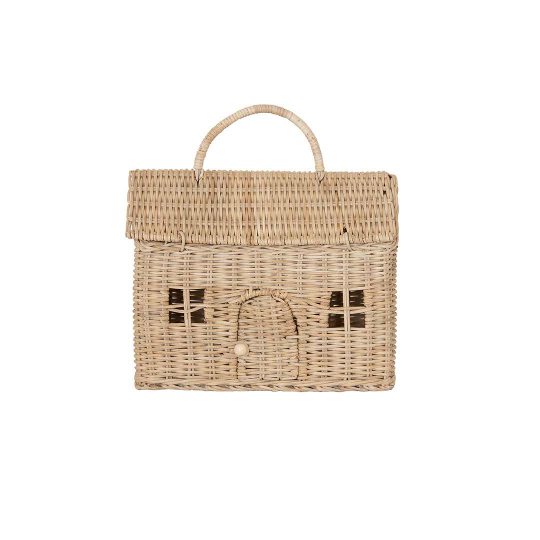 新品　olliella casa clutch straw かごバッグ　オリエラ Olli Ella Casa Clutch - Straw