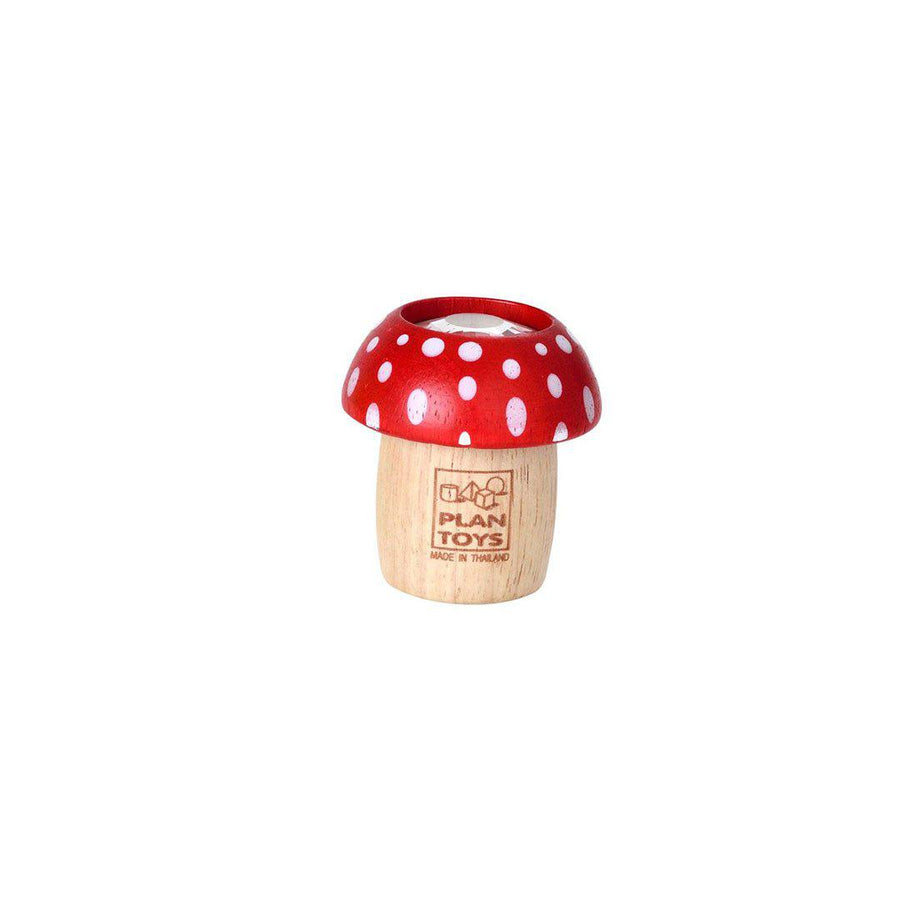 Plan Toys Mushroom Kaleidoscope - Red-Interactive Toys- | Natural Baby Shower
