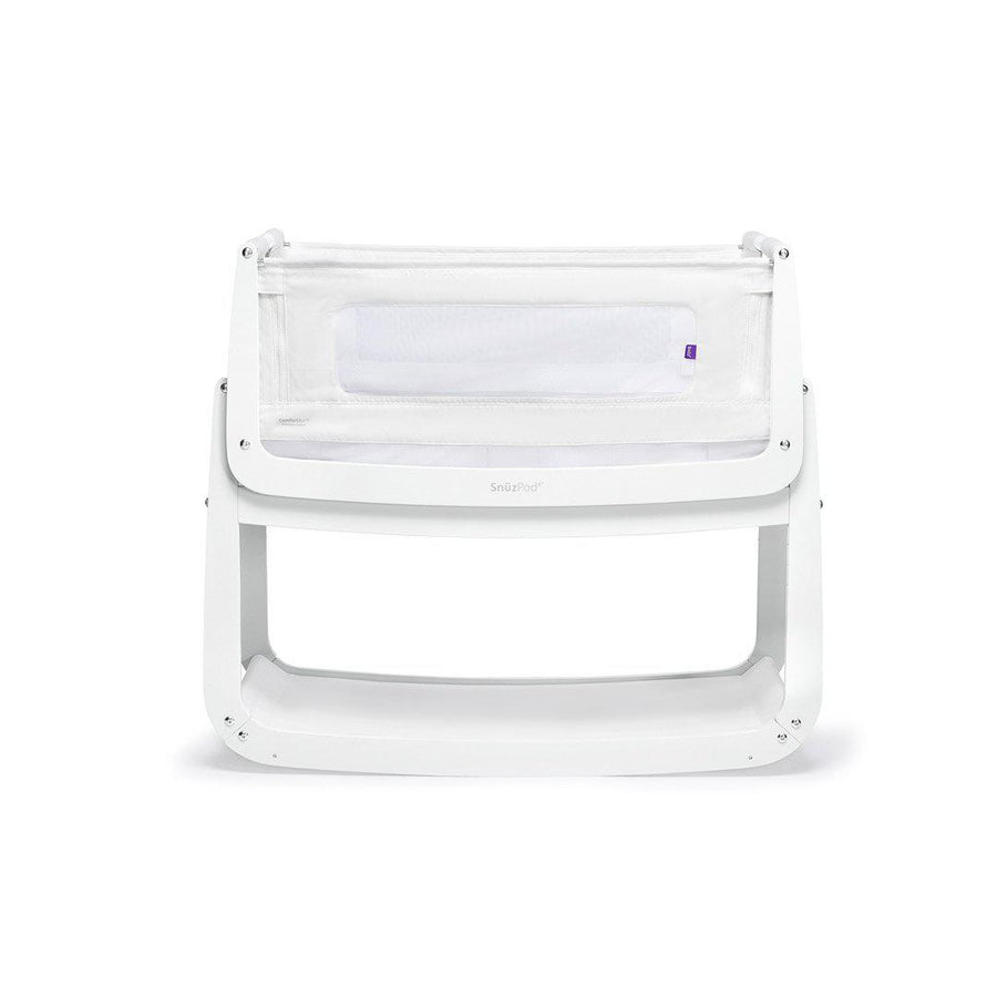 SnuzPod4 Bedside Crib - White-Bedside Cribs- | Natural Baby Shower