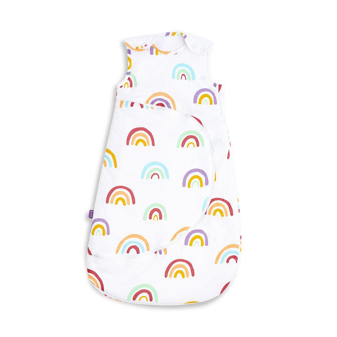 SnuzPouch Sleeping Bag Colour Rainbow TOG Natural Baby Shower