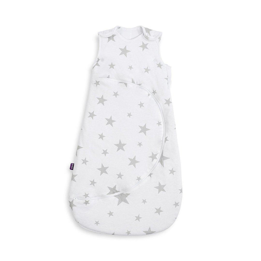 SnuzPouch Sleeping Bag - Grey Stars - TOG 1.0-Sleeping Bags-0-6m-Grey Stars | Natural Baby Shower
