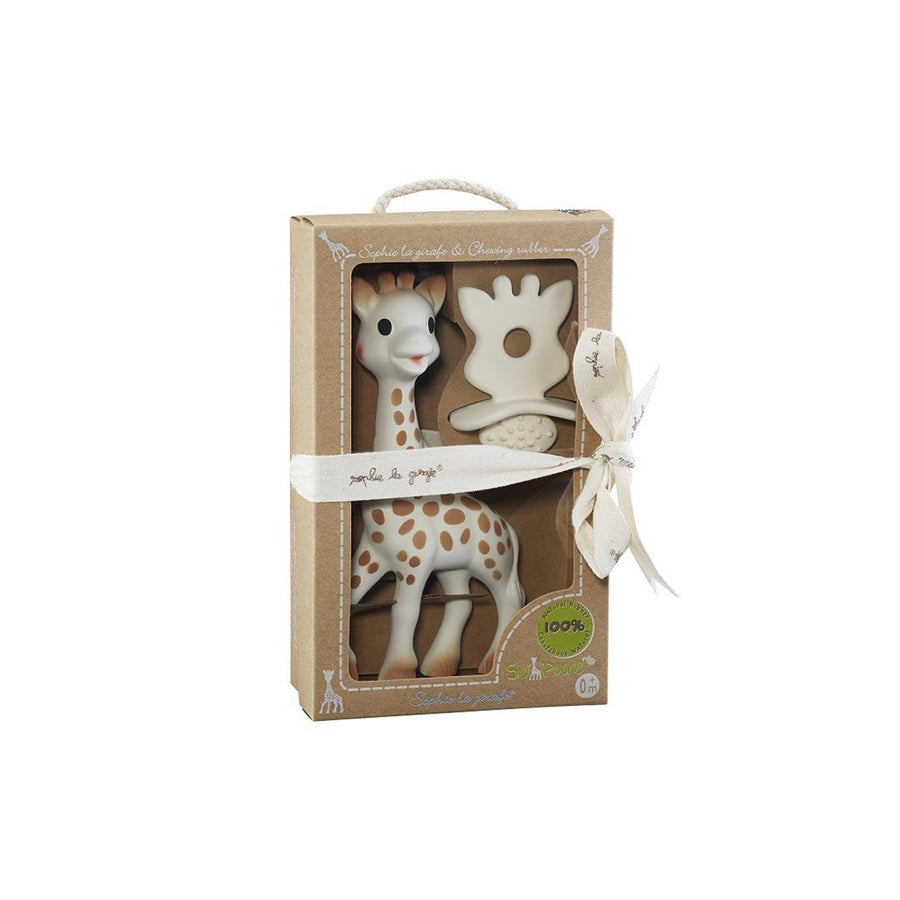 Sophie la Girafe & So Pure Natural Teether Set-Teethers- | Natural Baby Shower