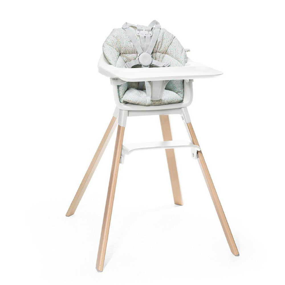 Stokke Clikk Cushion - Grey Sprinkles-Highchair Accessories- | Natural Baby Shower