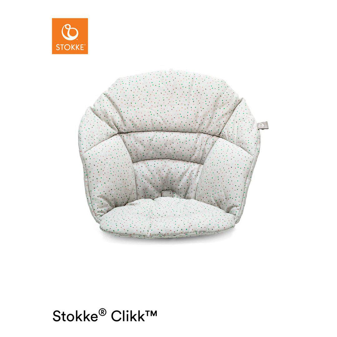 Stokke Clikk Cushion Grey Sprinkles Natural Baby Shower