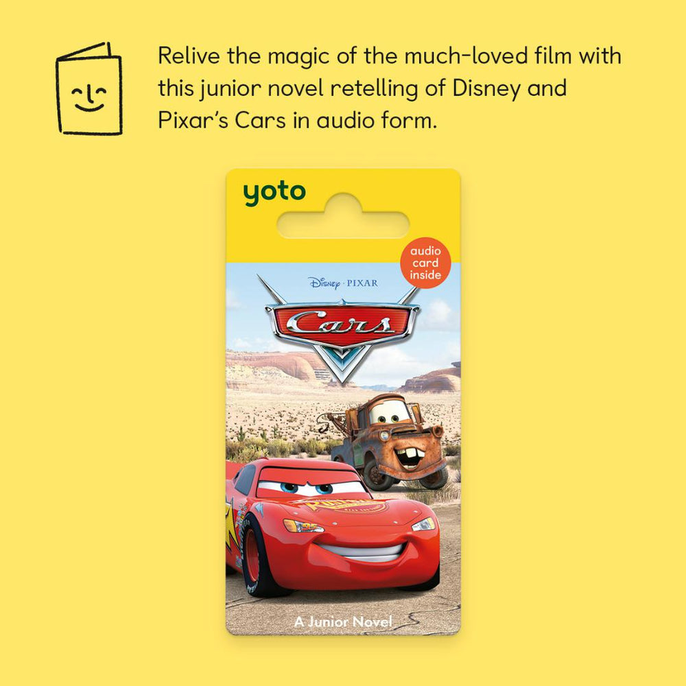 Yoto Card - Disney Pixar: Cars-Audio Player Cards + Characters- | Natural Baby Shower