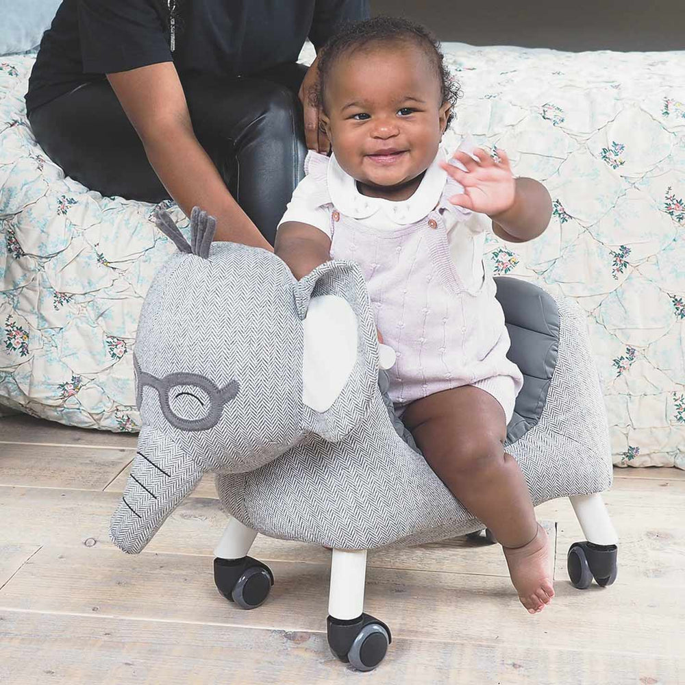 Little Bird Told Me - Ride-On Elephant - Cuthbert (12m+)-Ride-on Toys- | Natural Baby Shower
