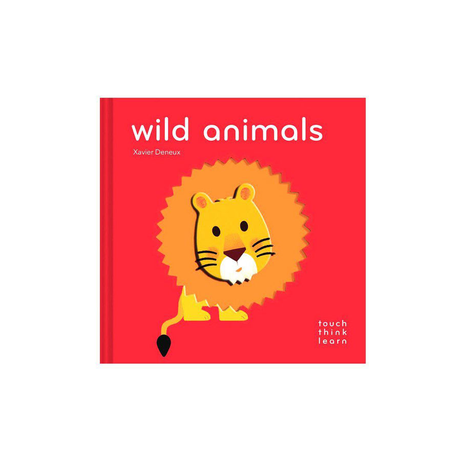 Abrams & Chronicle TouchThinkLearn: Wild Animals Book-Books- | Natural Baby Shower