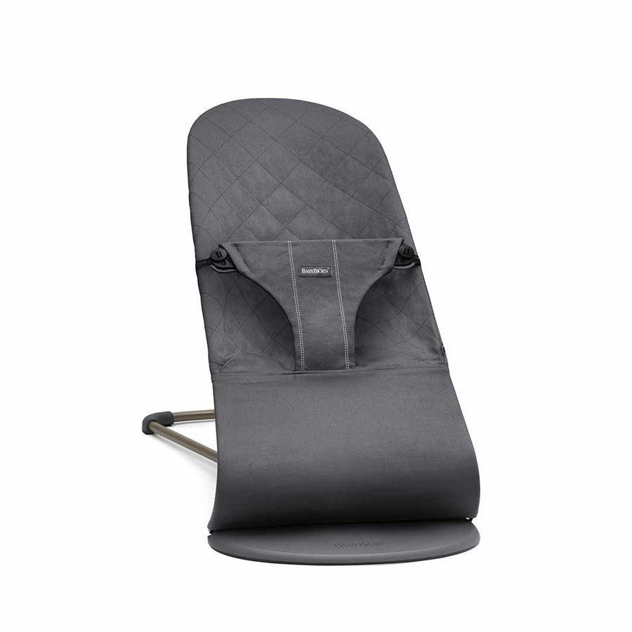 BabyBjorn Bouncer Bliss - Cotton - Anthracite-Baby Bouncers- | Natural Baby Shower