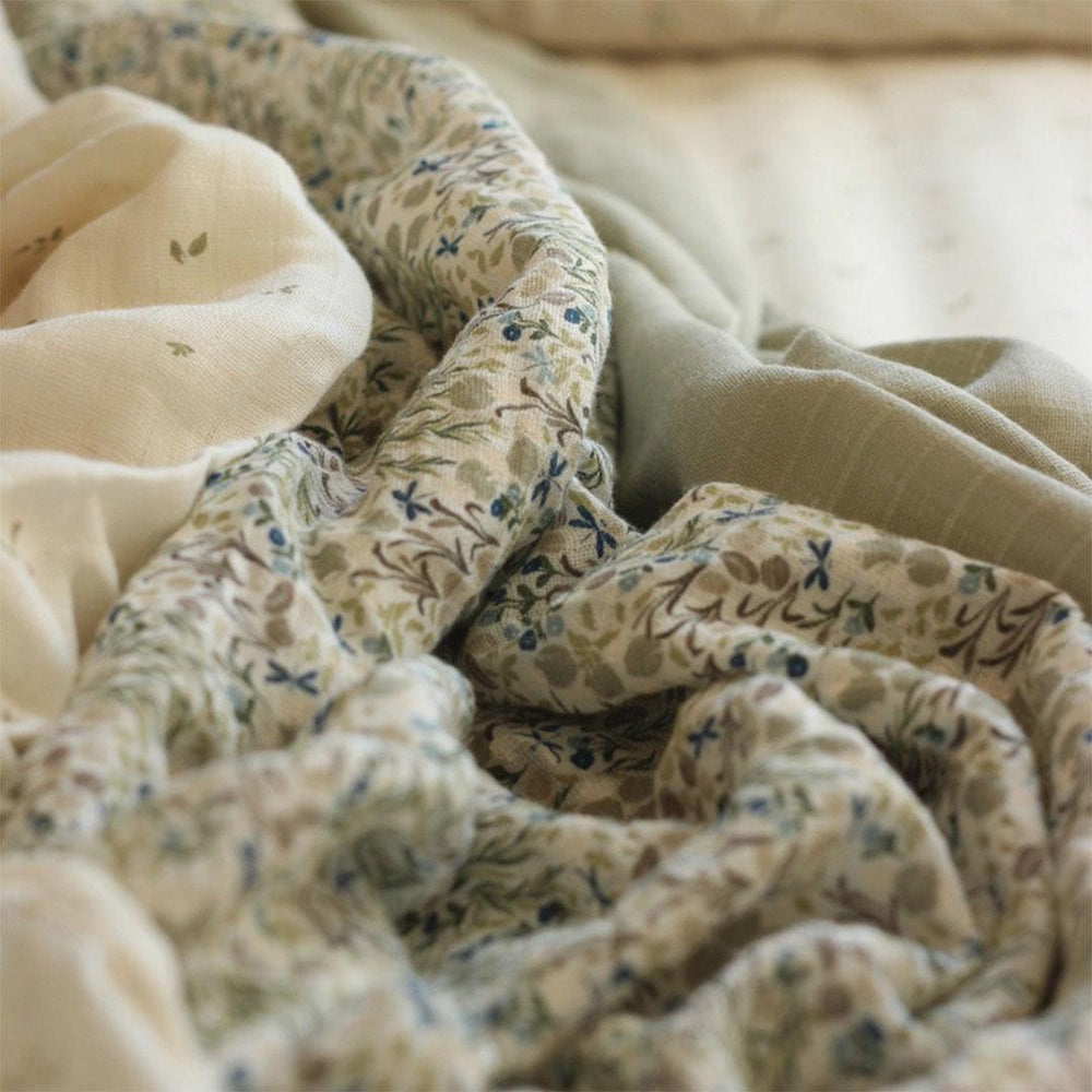 Avery Row
 Organic Baby Muslin Swaddle - Riverbank-Swaddling Wraps-Riverbank- | Natural Baby Shower