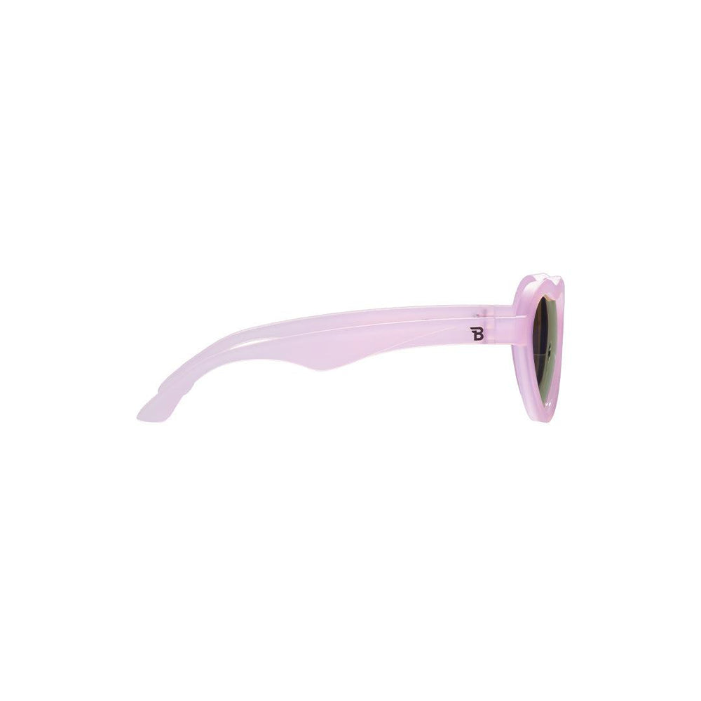 Babiators Polarised Heart Sunglasses - Frosted Pink-Sunglasses-Frosted Pink-0-2y (Junior) | Natural Baby Shower
