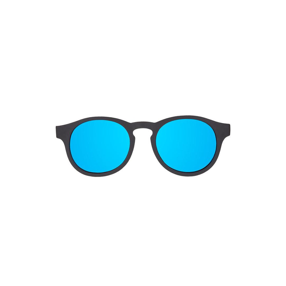 Babiators Polarised Keyhole Sunglasses - Jet Black-Sunglasses-Jet Black-0-2y (Junior) | Natural Baby Shower