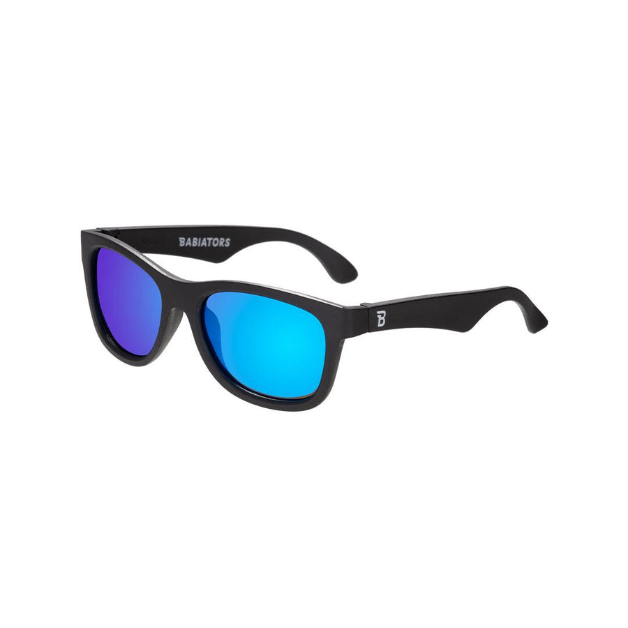 Babiators Polarised Navigator Sunglasses - Jet Black-Sunglasses-Jet Black-0-2y (Junior) | Natural Baby Shower