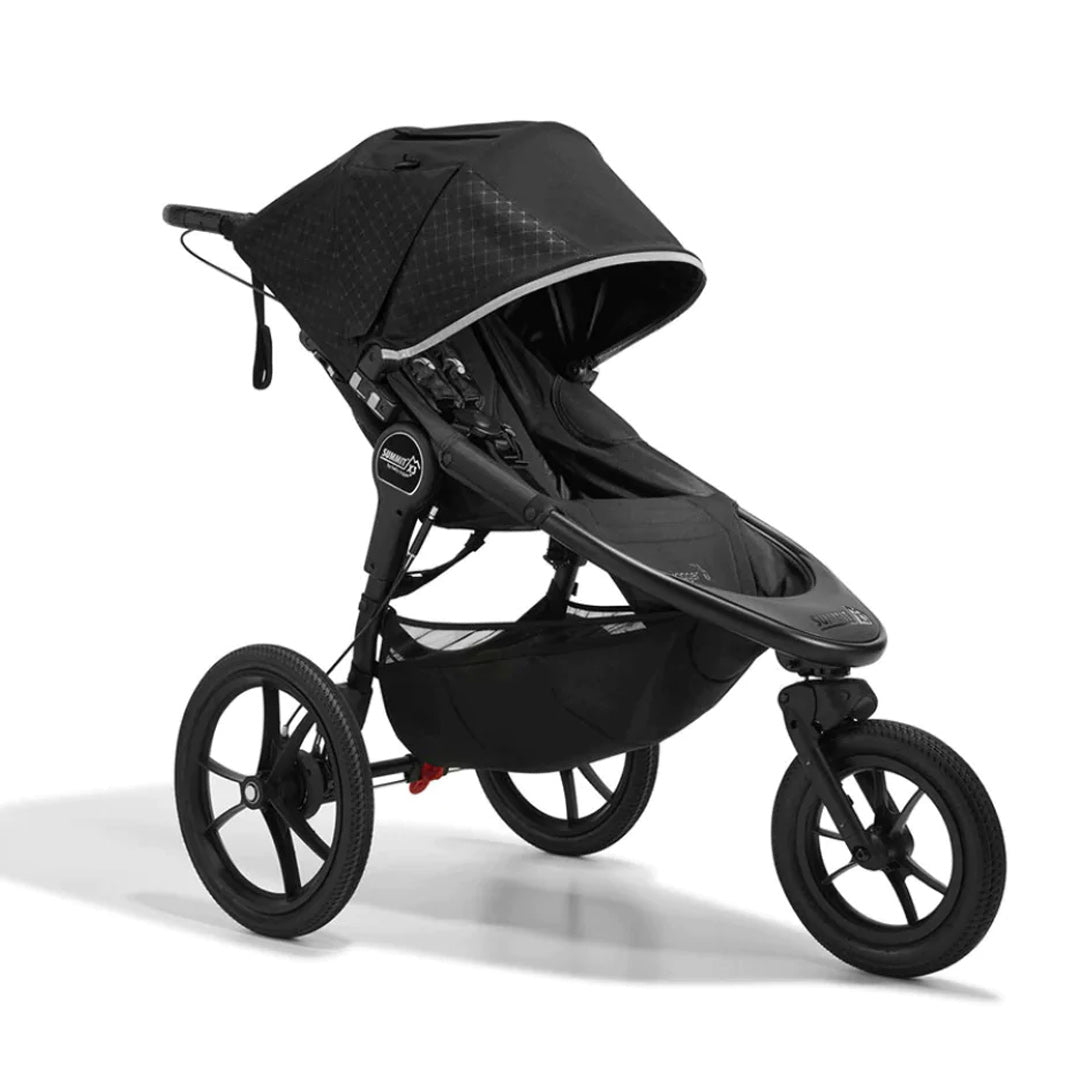 Baby Jogger Summit X3 - Midnight Black-Strollers-Midnight Black- | Natural Baby Shower