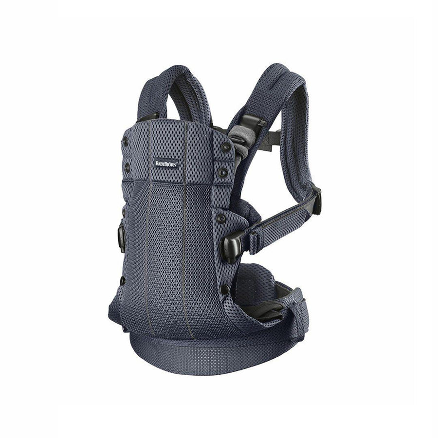 BabyBjorn Harmony 3D Mesh Baby Carrier - Anthracite-Baby Carriers- | Natural Baby Shower