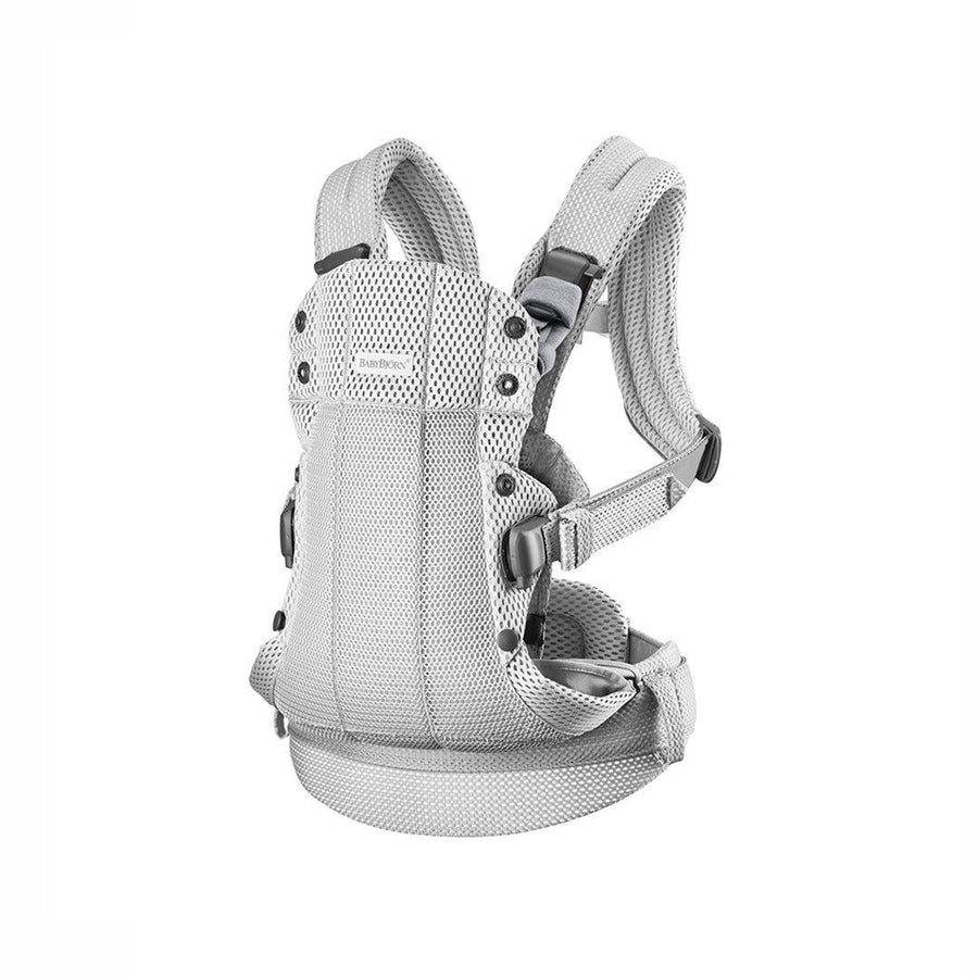 BabyBjorn Harmony 3D Mesh Baby Carrier - Silver-Baby Carriers- | Natural Baby Shower
