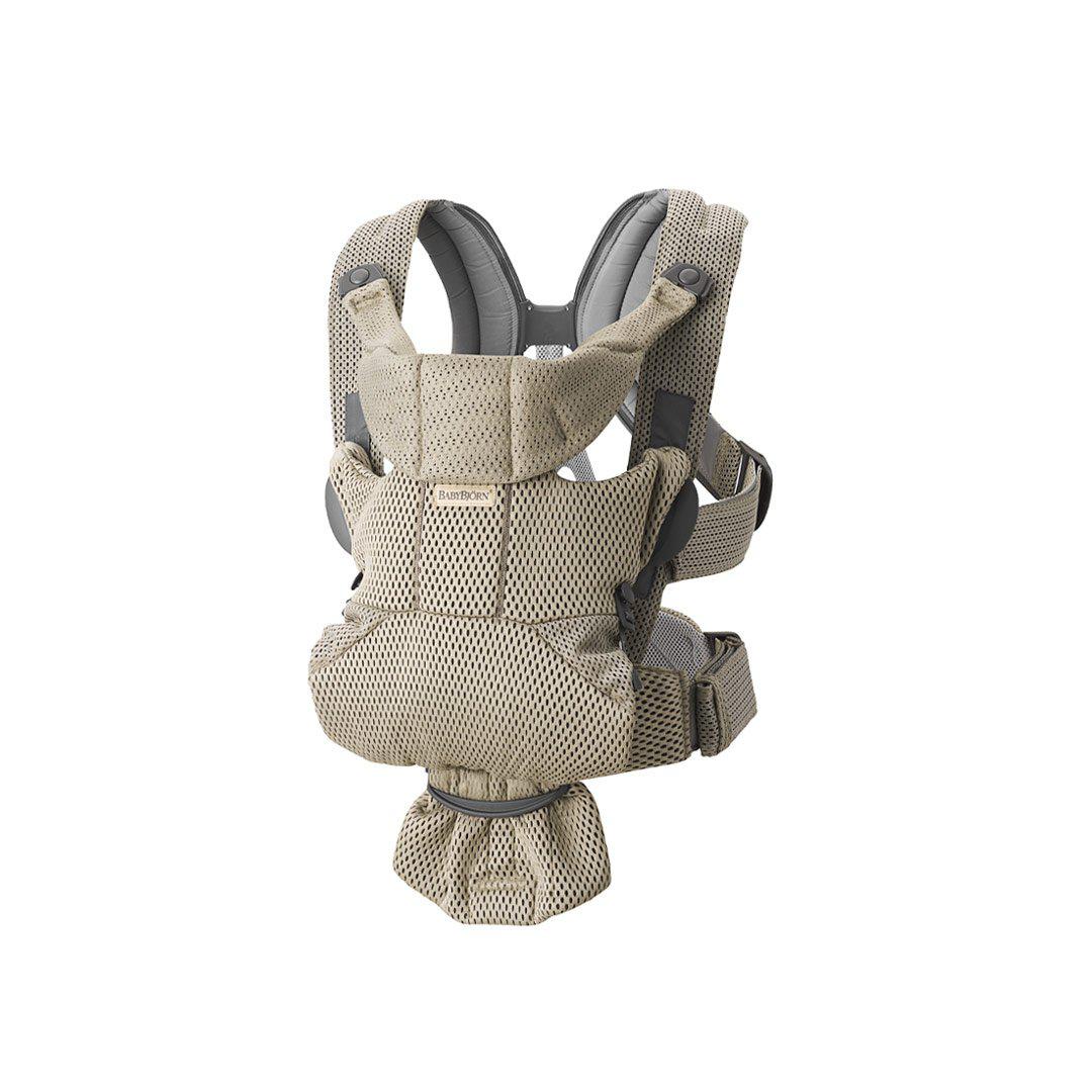BabyBjorn Move 3D Mesh Baby Carrier - Grey Beige-Baby Carriers- | Natural Baby Shower