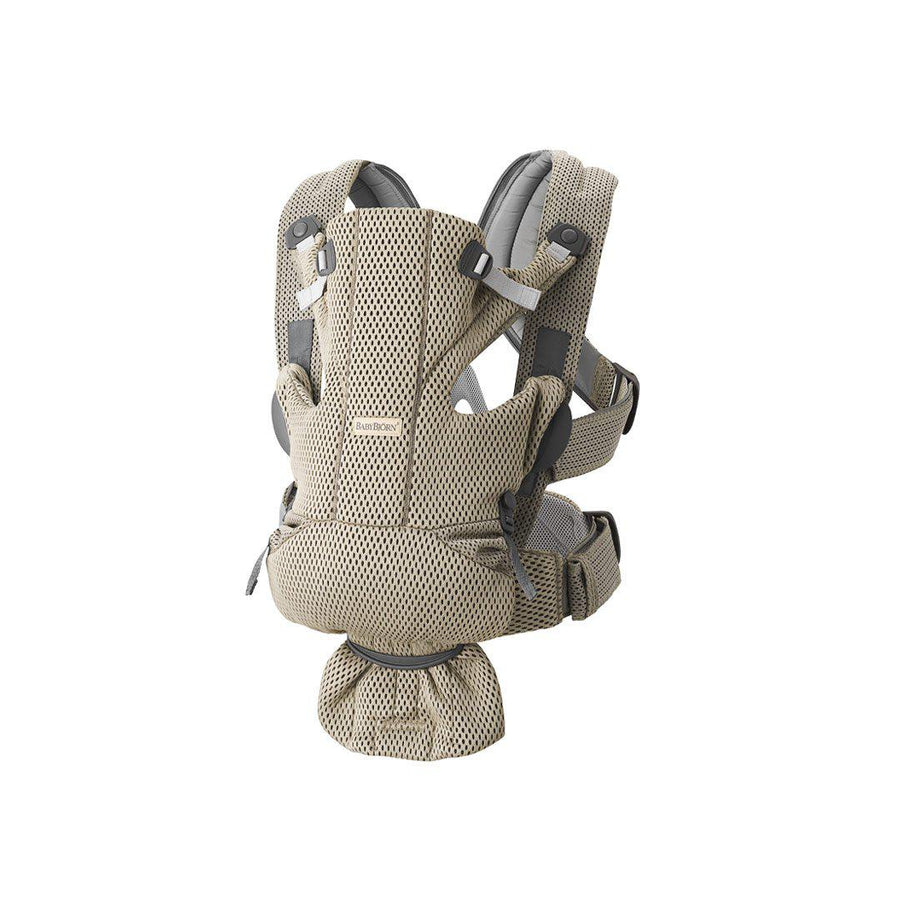BabyBjorn Move 3D Mesh Baby Carrier - Grey Beige-Baby Carriers- | Natural Baby Shower
