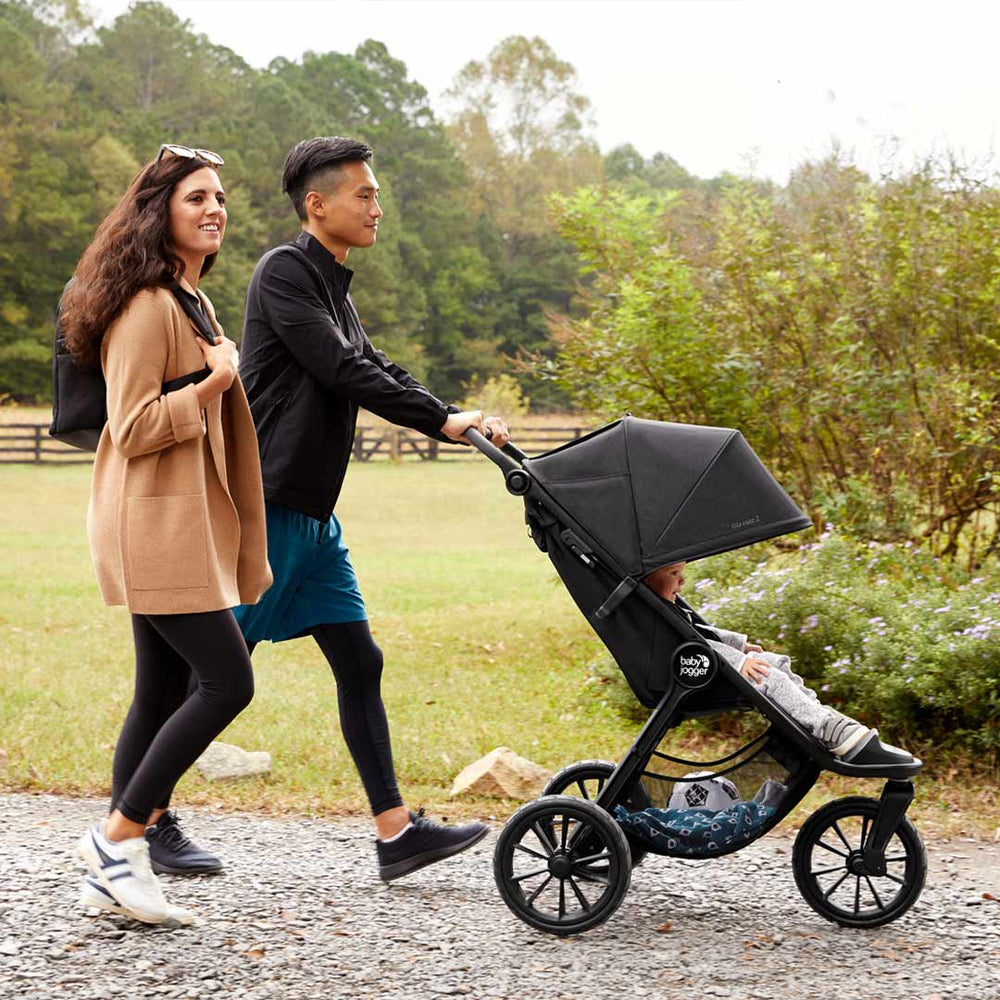 Baby Jogger City Elite 2 Stroller - Opulent Black-Strollers-Opulent Black- | Natural Baby Shower