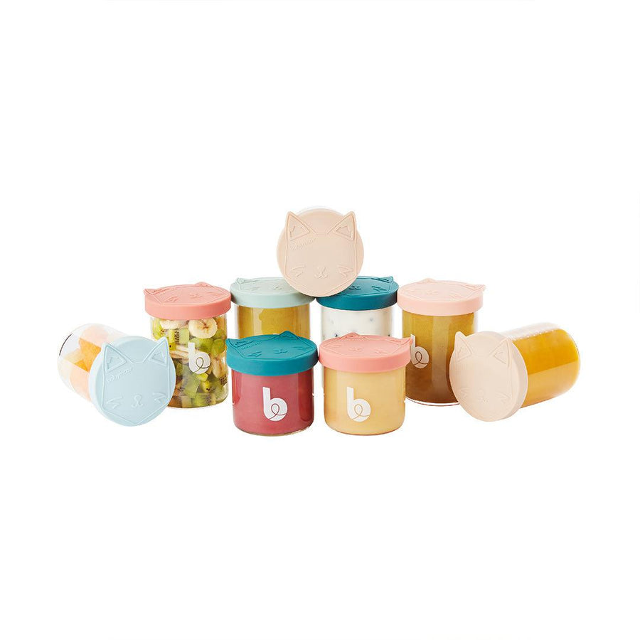 babymoov Isy Bowls Glass Babybols 6x 250ml + 3x 120ml - 9 Pack-Food Storage- | Natural Baby Shower