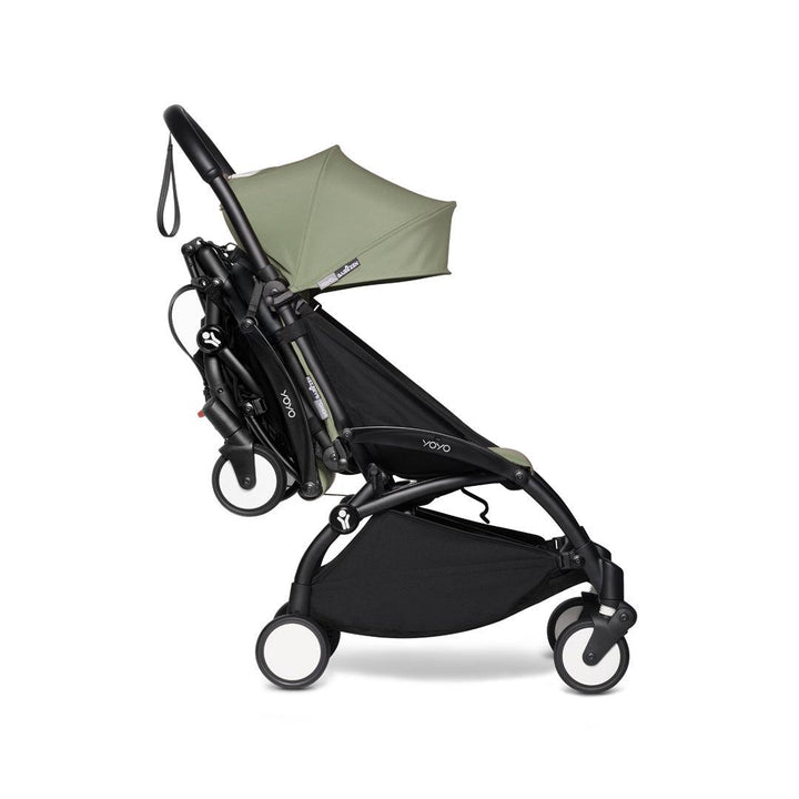 BABYZEN YOYO2 Complete Pushchair from 6 months+ for Twins - Olive-Stroller Bundles-Olive-Black | Natural Baby Shower