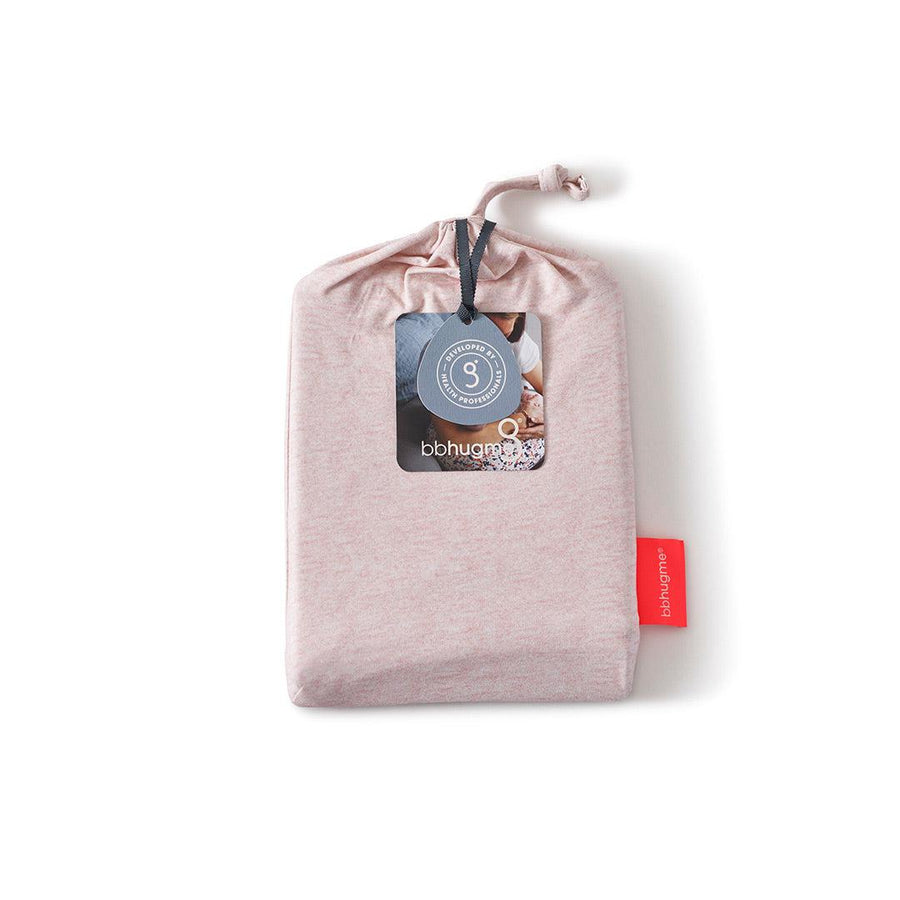 bbhugme Nursing Pillow Sleeve - Pink Melange-Nursing Pillow Covers- | Natural Baby Shower