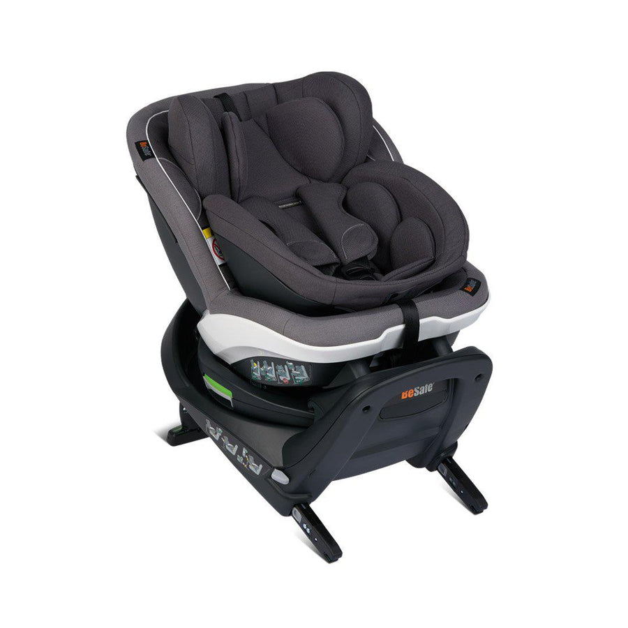 BeSafe iZi Turn B i-Size Car Seat - Metallic Melange-Car Seats- | Natural Baby Shower
