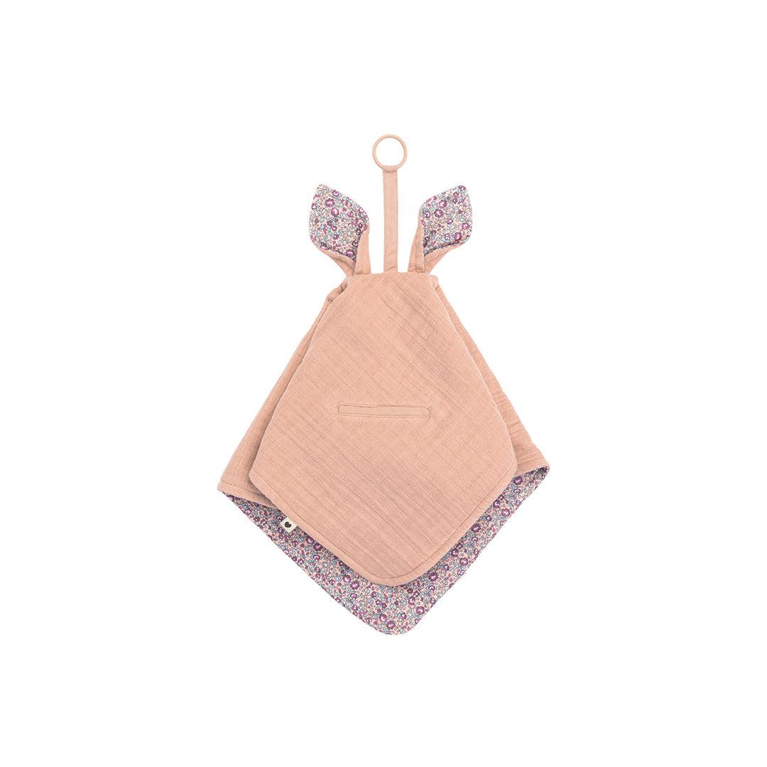 BIBS X LIBERTY Kangaroo Cuddle Cloth Eloise Blush Natural Baby Shower