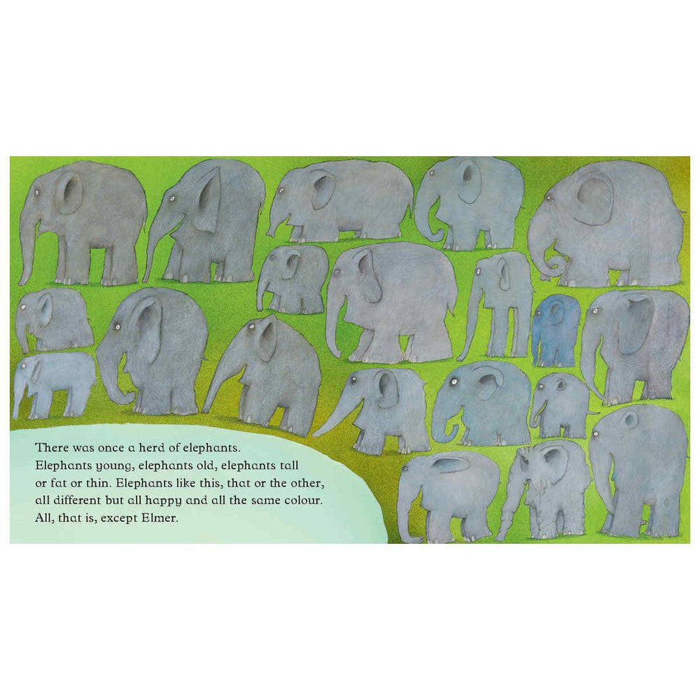 Bookspeed "Elmer" by David McKee-Books- | Natural Baby Shower