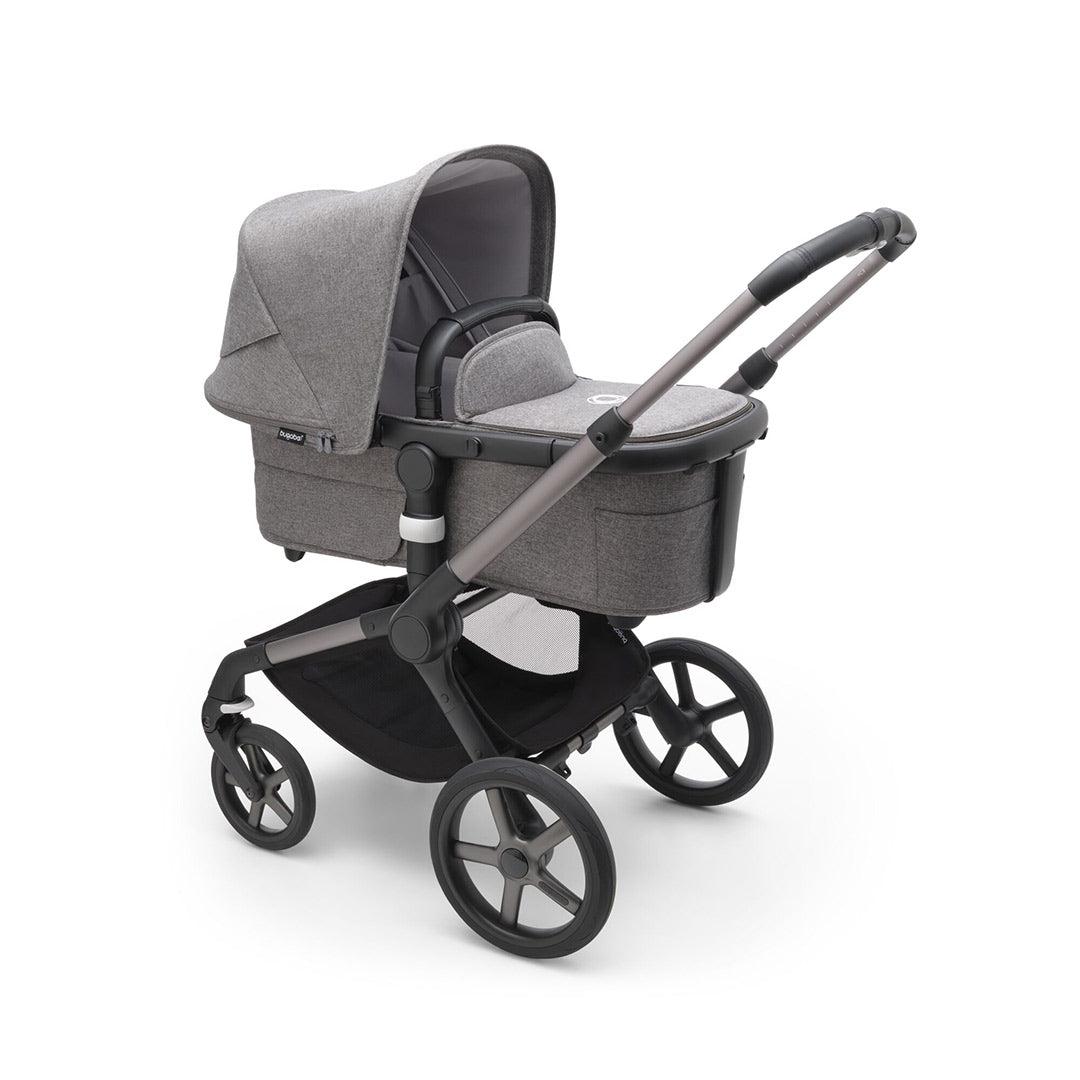 Bugaboo Fox 5 Essential Pushchair Bundle - Grey Melange-Stroller Bundles-Grey Melange- | Natural Baby Shower
