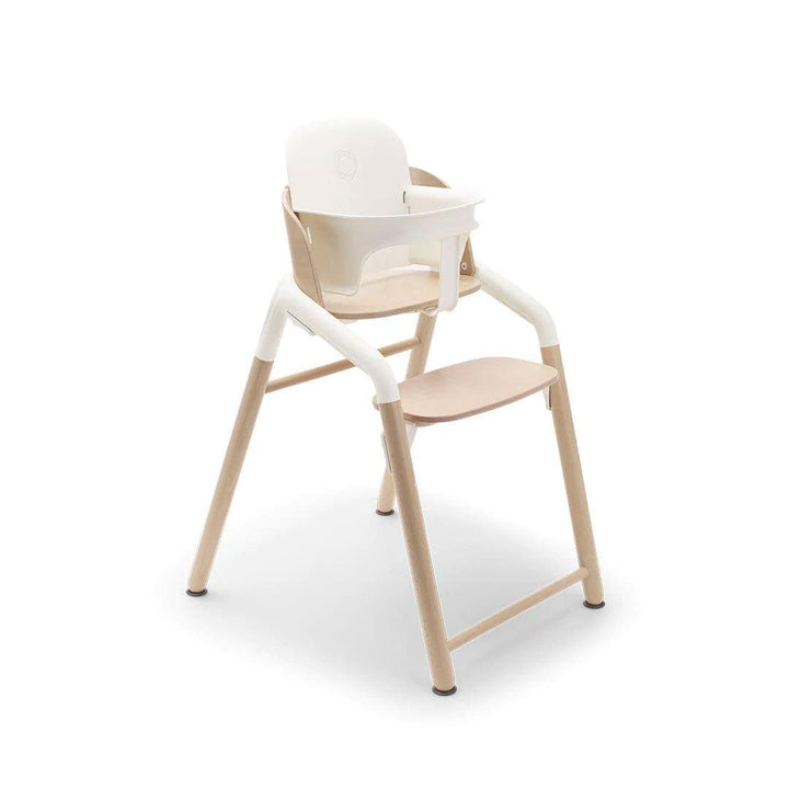 Bugaboo Giraffe Highchair + Complete Baby Set - Wood/White-Highchairs- | Natural Baby Shower