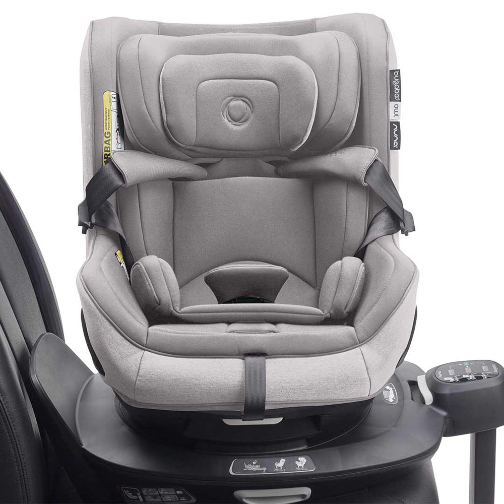 Bugaboo Owl Car Seat + 360 Base - Grey-Car Seats- | Natural Baby Shower